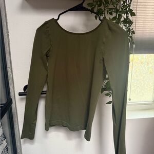 FP Movement by Free People Olive Long Sleeve Top